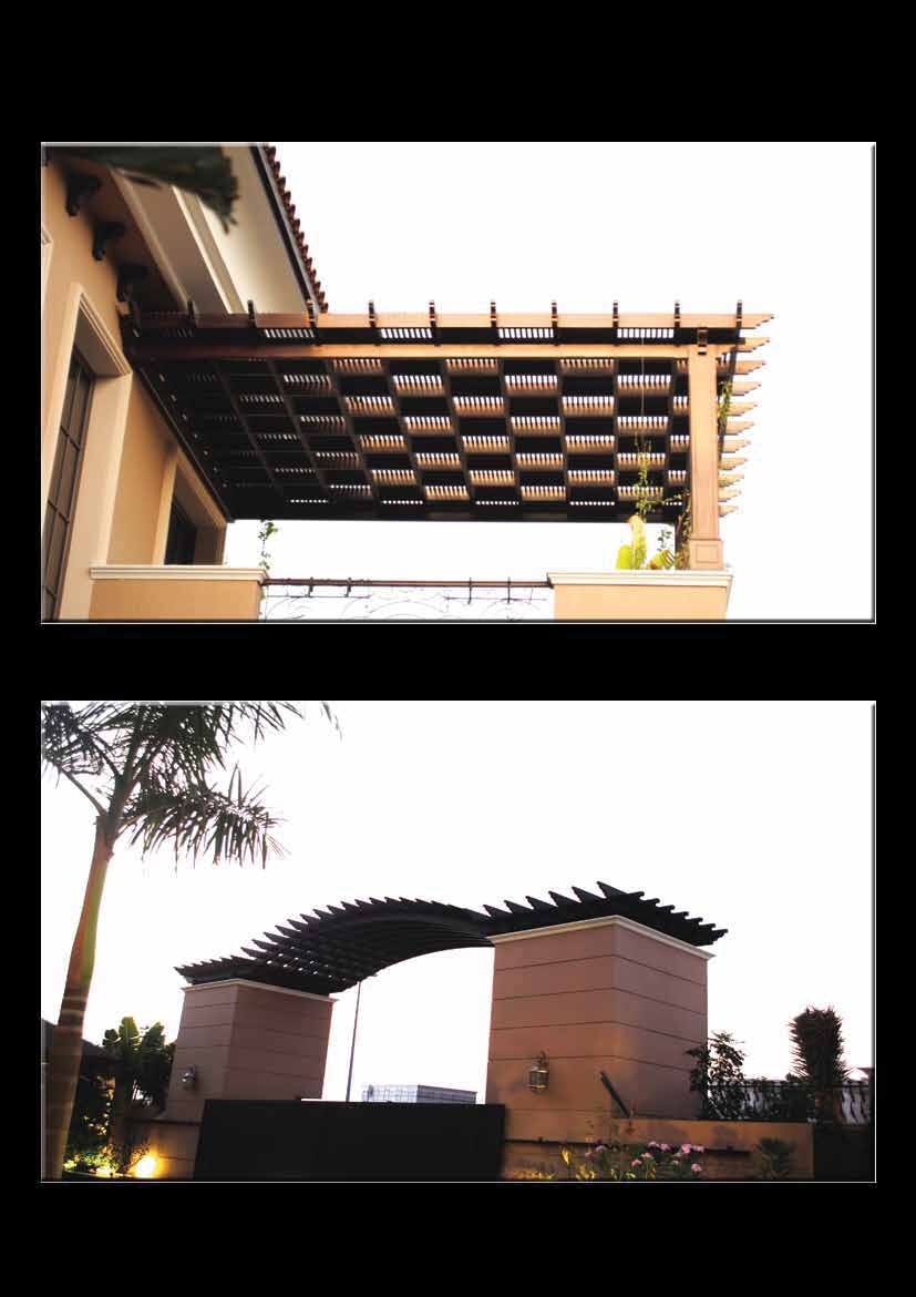 Rooftop Pergola Detail
