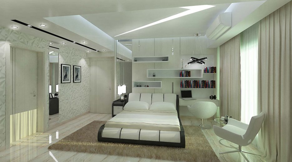Bed Room Interiors-16