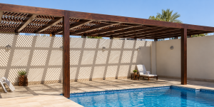 TIMBER PERGOLA FOR SWIMMING POOL